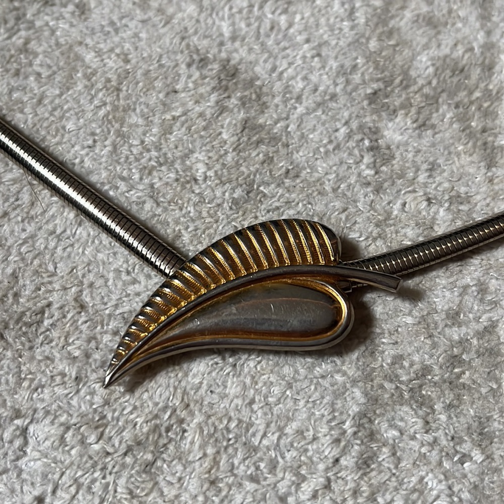 Vintage leaf belt stretchy metallic cottage core